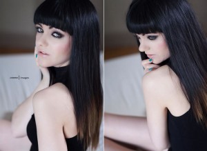 Fashion shoot makeup