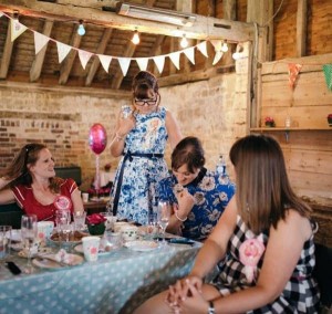 Getting the Hen party started