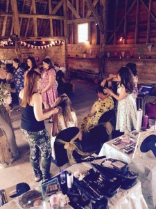 Hair and makeup Hen Party