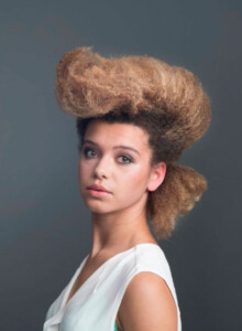 Fashion makeup and hair