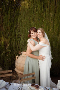 Makeup & hair for a Tuscan wedding, Italy