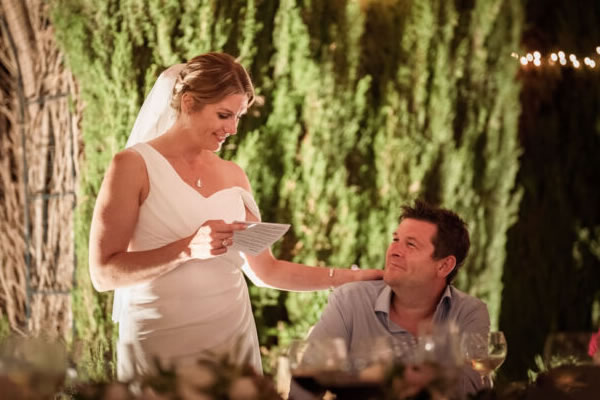 Makeup & hair for a Tuscan wedding, Italy